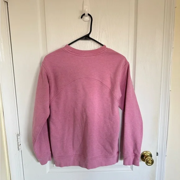 Lululemon All Yours Crew Terry Heathered Azalea Pink - Picture 4 of 5